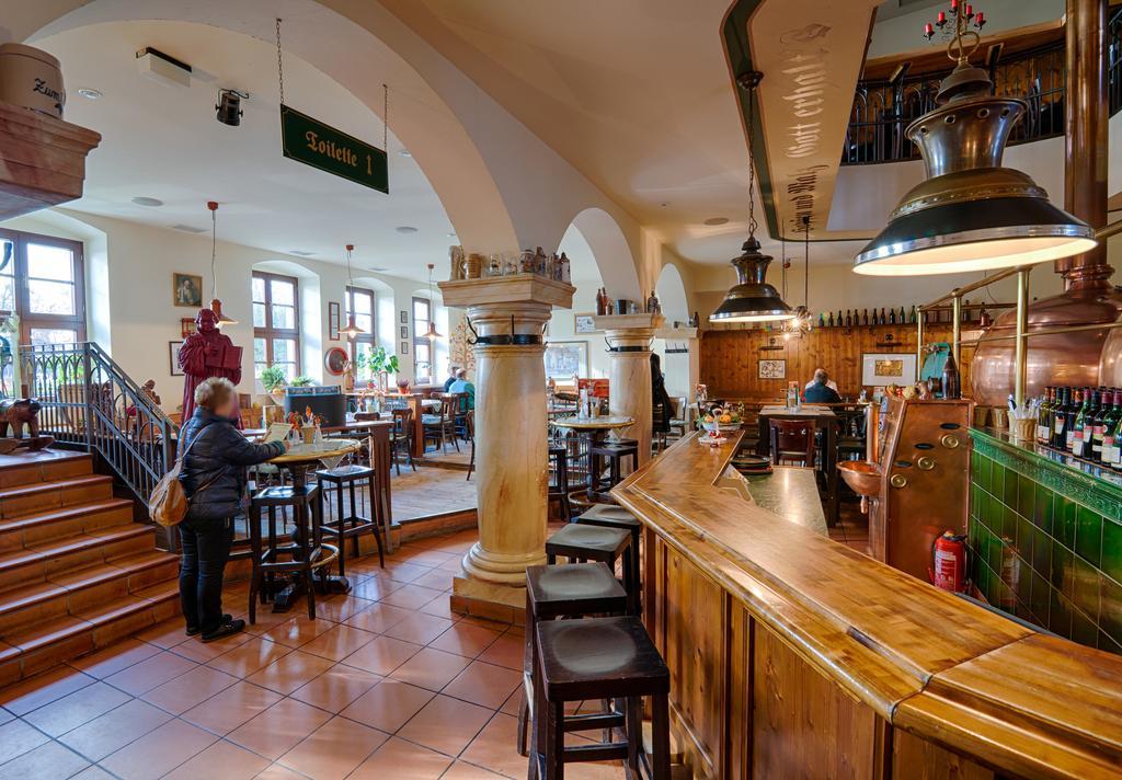 Hotel Brauhaus Wittenberg Buitenkant foto