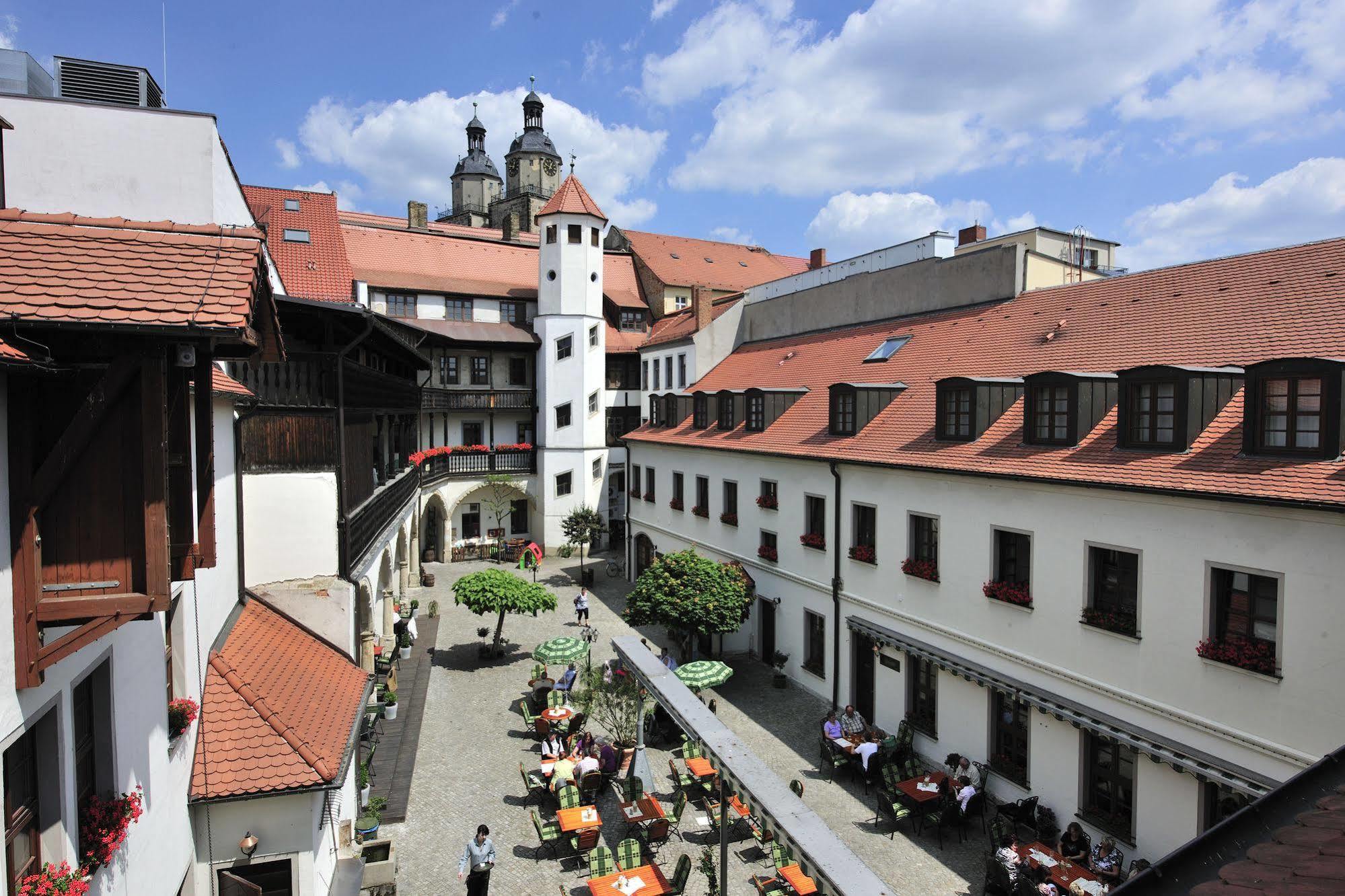 Hotel Brauhaus Wittenberg Buitenkant foto