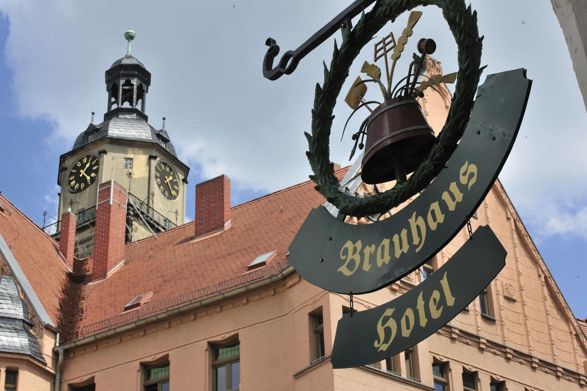 Hotel Brauhaus Wittenberg Buitenkant foto