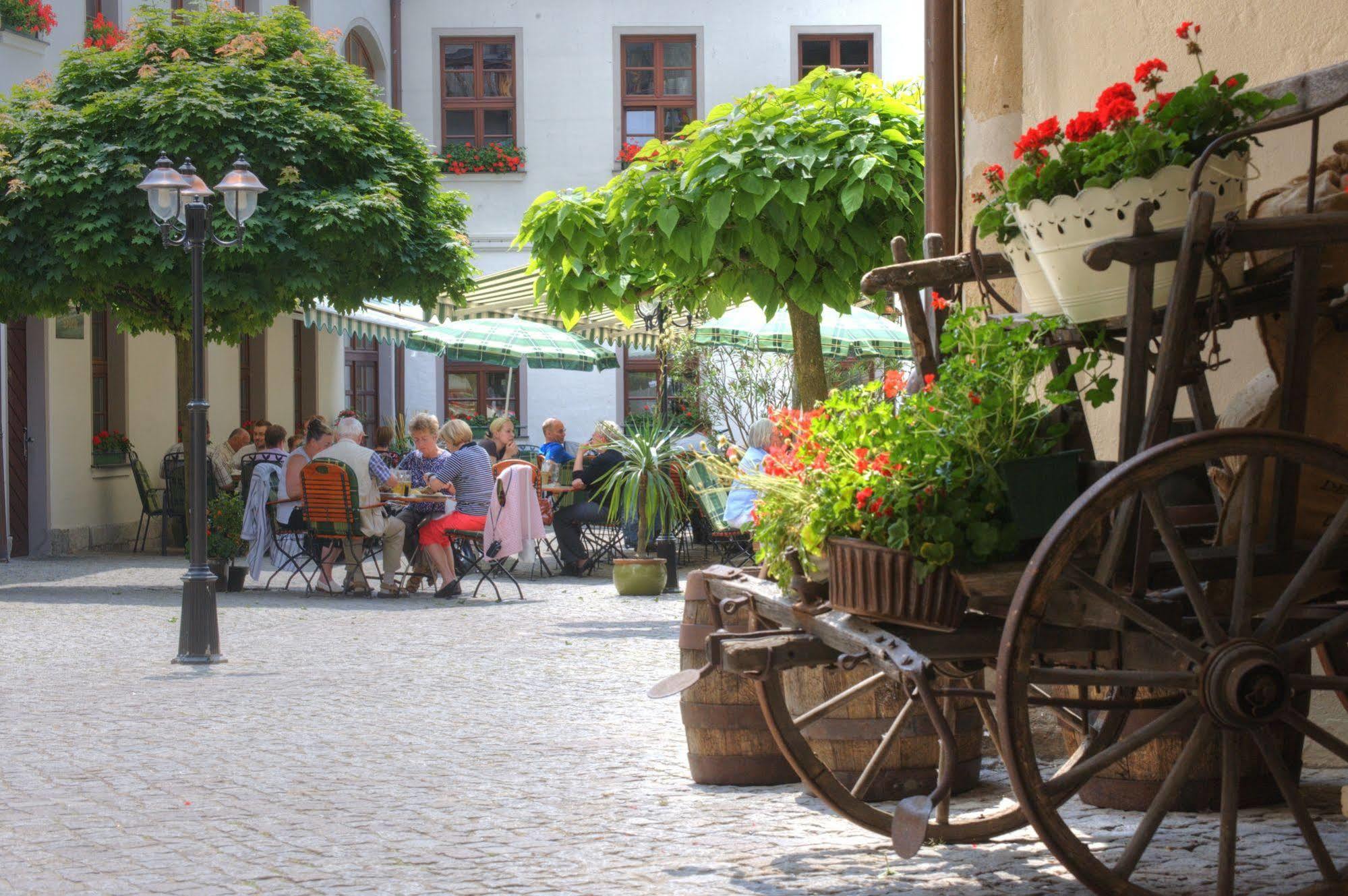 Hotel Brauhaus Wittenberg Buitenkant foto